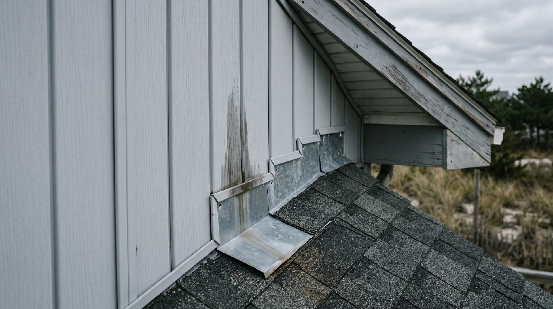 Leaking Where the Siding Meets the Roof: Who to Call