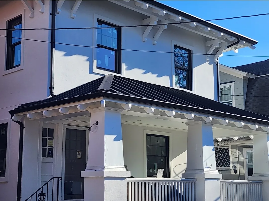 Standing-Seam Porch Roof — Ocean & Monmouth County, NJ
